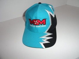 Marine Machine  Teal  jagged edge embroidered baseball cap - £23.49 GBP