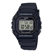 Casio Standard Digital W-218H-1A Wristwatch, Men&#39;s, Women&#39;s, Chippukashi, Petitp - £21.89 GBP