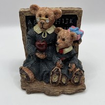 Boyds Bears And Friends Miss Bruin &amp; Bailey The Lesson - $6.97