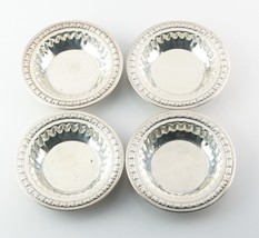 Ensemble De 4 Argent Sterling L Bros Repousse Mini Plats / Tarte Boîtes ... - $6,282.71 MXN
