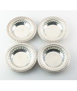 Ensemble De 4 Argent Sterling L Bros Repousse Mini Plats / Tarte Boîtes ... - $6,282.71 MXN