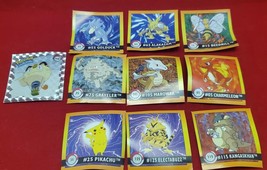 Pokémon 1999 Nintendo Artbox Series 1 Stickers (9 Stickers) Pikachu Meowth Prism - £7.77 GBP