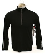 Fila Black Sintra Half Zip Long Sleeve Pullover Shirt Men&#39;s NWT - £47.95 GBP