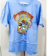 Grateful Dead Summer Tour T-Shirt Large w Garcia Bears Van Liquid Blue N... - $29.09