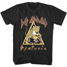 Def Leppard Hysteria Pouncing Leopard Men&#39;s T Shirt Rock Band Concert Tour Merch - £24.88 GBP+