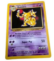 Kadabra Pokémon TCG Base Set 32/102 Regular Uncommon Vintage MP - £1.29 GBP