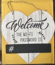 Welcome WIFI Password Decoration - $12.99