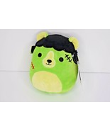 KellyToy Squishmallow Green Frankenbear Len Halloween Plush 5&quot; Stuffed Toy - $27.83 CAD