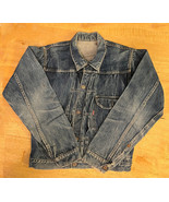 RARE Vintage 1940s Levis Type 1 506XX Denim Jacket Big E Selvedge Type One - $33,500.00