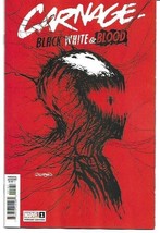 Carnage Black White And Blood #1 (Of 4) Gleason Webhead Var (Marvel 2021) - £4.55 GBP