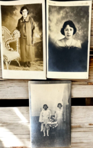 11 RPPC's Photograph Post Cards Young Hispanic Women Culture 1920's image 9