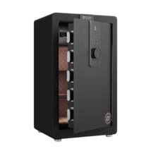 Biometric Safe Box with Electronic Lock, Hidden Flexible Compartments - $202.99