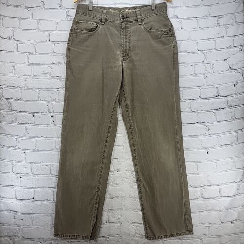 Primary image for Tommy Bahama Corduroy Pants Mens 33 X 30 Brown Classic Fit Trousers 