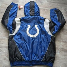 NFL GIII Indianapolis Colts Football Vtg Bomber Quilted Coat Jacket Mens XXL NEW - £102.98 GBP
