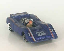 Summer Marz Karz Toy Open Top Race Car Can Am Racer Driver Vintage Blue ... - £3.13 GBP