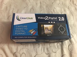 ClearClick Video to Digital Converter 2.0 (Second Gen) - Record Video from VCR&#39;s - £120.60 GBP