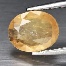 Natural 1.76ctw 8.8x7mm Oval Yellow Sapphire, Madagascar - £97.34 GBP