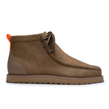 Men's TAYNO Wallabee Style Chukka Boots Soft Micro Suede MOJAVE S Sand image 3