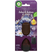 Air Wick Essential Mist Refill, 1ct, Black Lotus &amp; Violet,NO SHIP TO CA - £9.70 GBP
