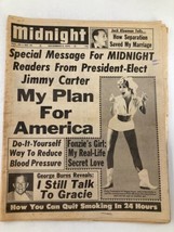 Midnight Tabloid December 6 1976 Vol 23 #24 Pinky Tuscadero and George Burns - £22.75 GBP