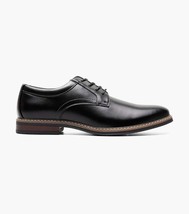 Nunn Bush Carmelo Plain Toe Oxford Walking Shoes Black 81509-001 image 4