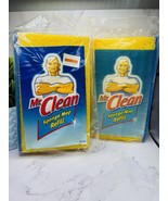 New 2 Mr. Clean Sponge Mop Refills with Scrubber 4230 Lot Of 2 - $21.40 CAD