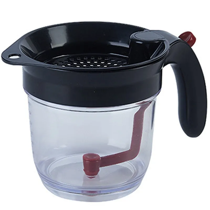 Arator with bottom release fat separator with strainer soup residue oil filter separate thumb200