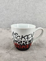 Zak Designs Mickey Mouse Black Red &amp; White Coffee Tea Mug Disney - $11.98