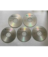 NEW Lot 5 Blank Verbatim 700 MB 52x Speed 80 Minutes 2 Photo MAX Writabl... - $19.52 CAD