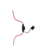 15 pack HHM ATM fuse holder Buss #12 red leadwire, 4&quot; length  - £41.02 GBP