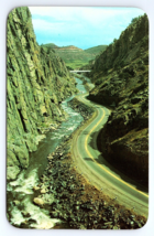 Postcard Big Thompson Canon on US 344 to Este Park Rocky Mtn Colorado Vertical - £2.80 GBP