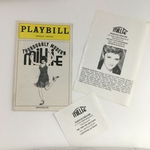 2002 Playbill Marquis Theatre Presents Thoroughly Modern Millie by Michael Mayer - £13.61 GBP