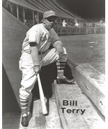 BILL TERRY 8X10 PHOTO NEW YORK GIANTS BASEBALL PICTURE NY - £3.94 GBP