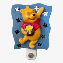 Winnie The Pooh Night Light Wall Plug In Honey Pot Disney Nursery 5.25&quot; Works - £18.23 GBP
