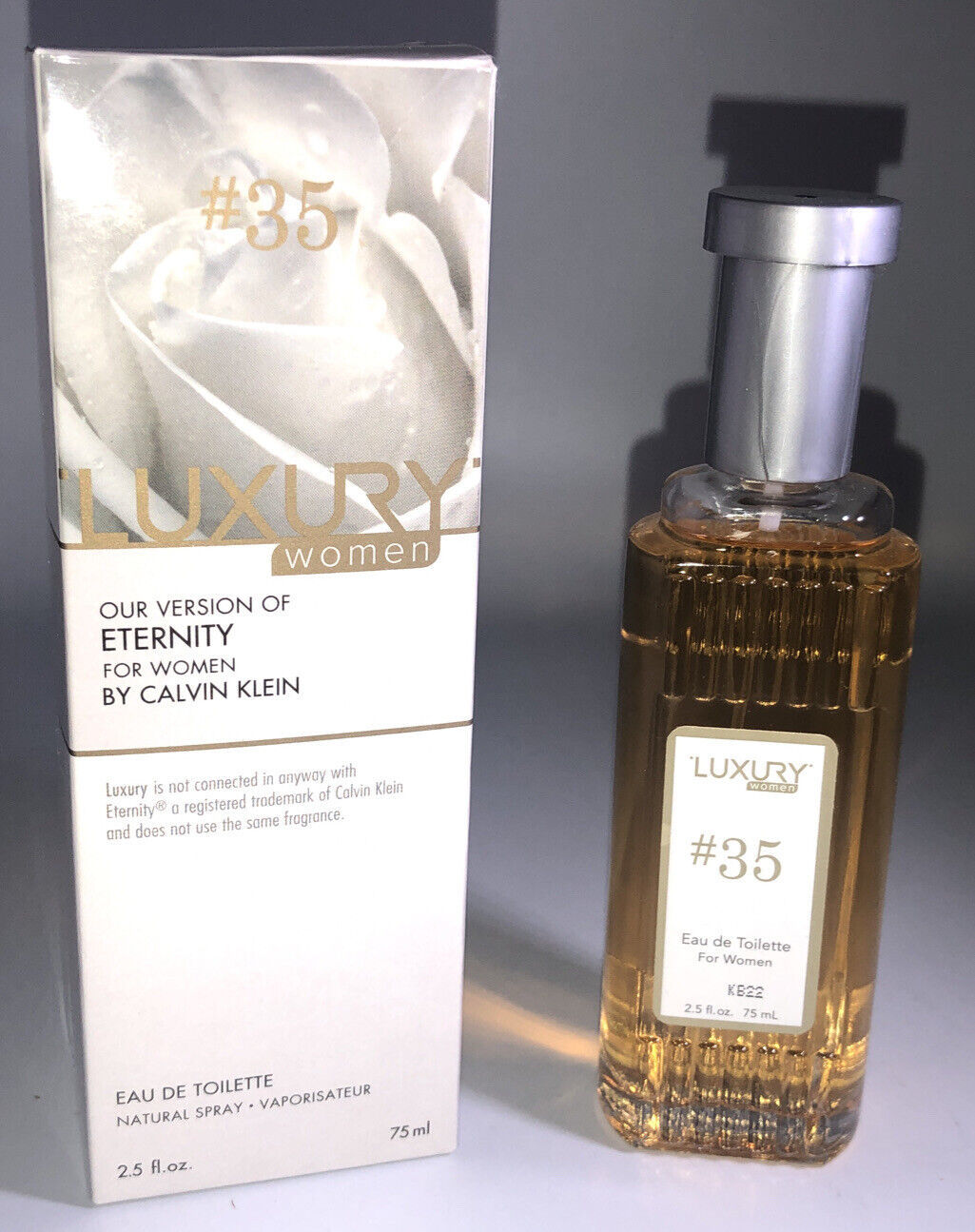 Luxury Women #35 Perfume Spray for Women 2.5 oz 75ml Eau De Toilette New-SHIP 24