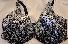 Amoureuse Front Closure Bra Sheer Lace Underwire Size 48DD - $25.31 CAD