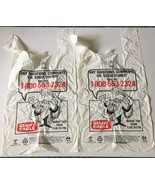 Vintage Giant Eagle grocery store plastic shopping bags with telephone g... - $27.16 CAD