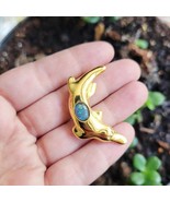 Vintage Gold Triplet Opal Platypus Lapel Brooch Pin - $68.58 CAD