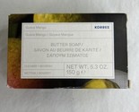 2 x Korres Butter Soap GUAVA MANGO Cleanse &amp; Nourish 5.3oz EA - $23.26
