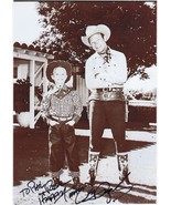 Roy Rogers Jr Cowboy Ranch Country &amp; Western 12x8 Hand Signed Photo - $19.99
