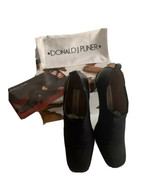 Donald J. Pliner Women&#39;s Black Mesh Elastic/Calf Shoes Sz 8.5 M 111-B01 ... - £54.50 GBP