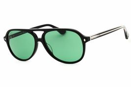 Web WE0368 01N Shiny Black/Green 59-14-145 Sunglasses New Authentic - $26.96