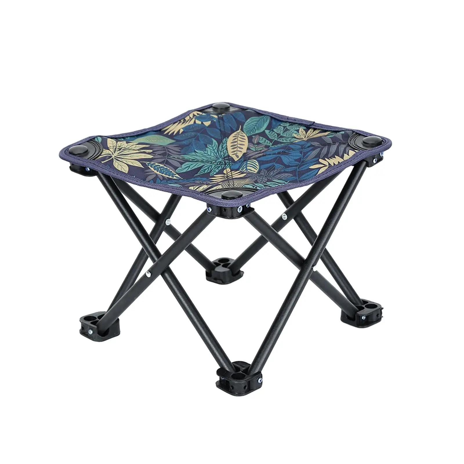 Camping Stool Practical Heavy Duty Folded Wear Resistant Folding Stool Chair for - £15.57 GBP