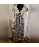 FIRST LOVE Hi-Low Floral Cottagecore Dress Size Small - $23.76