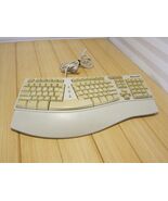 Microsoft 83718 Natural Keyboard Elite PS/2 Ergonomic Wired E06401PS2 Te... - $34.99
