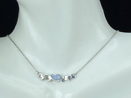 TIFFANY & Co. Sterling 925 Modern Hearts Paloma Picasso Pendant Necklace JR7923 - $165.00