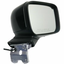 Mirror For 2015-22 Jeep Renegade Left Side Heated Flat Signal Black Manual Fold - £420.19 GBP