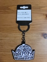 Riverdale Jughead Jones Weirdo Don&#39;t Wanna Fit In Keychain HTF Rare - £13.41 GBP