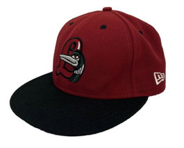Great Lakes Loons Hat Cap Fitted Size 7 Minor League Baseball MiLB New Era Mens - £15.63 GBP