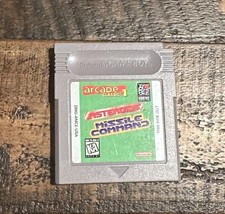 Arcade Classic 1 ASTEROIDS/MISSILE Command Original Nintendo Gameboy Game Tested - £12.00 GBP